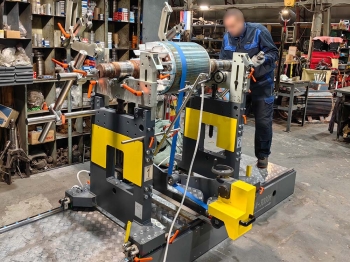 Запуск станка БС-44-3000Н в Санкт-Петербурге Запуск станка БС-44-3000Н в Санкт-Петербурге